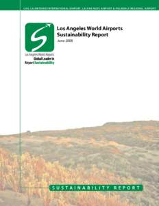 Antelope Valley / Los Angeles International Airport / Los Angeles World Airports / Palmdale Regional Airport / Lawa / Sustainability / Palmdale /  California / Reclaimed water / Ontario International Airport