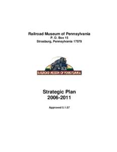 Railroad Museum of Pennsylvania / Pennsylvania Historical and Museum Commission / Museum / Strasburg Rail Road / Gold Coast Railroad Museum / Pennsylvania / Rail transportation in the United States / Transportation in the United States