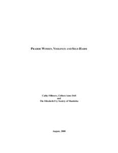 Aggression / Ethics / Family therapy / Mental health / Self-harm / Personal life / Violence / Abuse / Child abuse / Behavior / Mind / Abnormal psychology