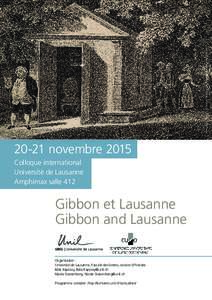 Jean DuBois, Pavillon de Gibbon, lithographie, © Musée Historique de Lausannenovembre 2015 Colloque international Université de Lausanne Amphimax salle 412