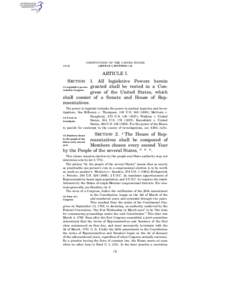 Powell v. McCormack / United States Congress / United States Senate / Governor of Oklahoma / United States House of Representatives / President of the United States / House of Representatives of Thailand / Georgia General Assembly / United States Senate election in New York / Government / Article One of the United States Constitution / Governor of Massachusetts