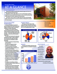 Cosumnes River College  At A Glance O