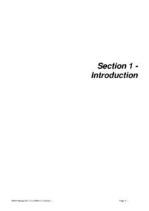 Section 1 Introduction  VINAH Manual[removed]VINAH v7) Section 1 Page 1-1