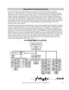 Organizational and Financial Structure