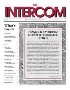 THE  INTERCOM VOL. 7, NO. 1 NOV[removed]MARCH 1997