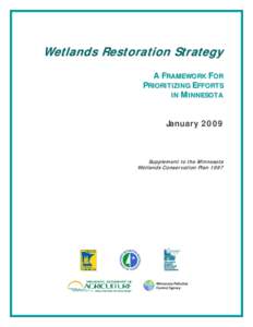 Wetlands Restoration Strategy