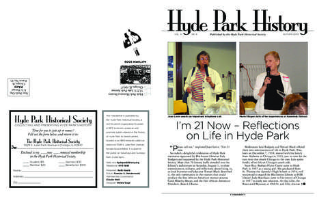 Hyde Park History Vol. 31