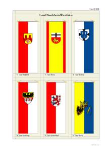 Tafel X/XIII  Land Nordrhein-Westfalen 1