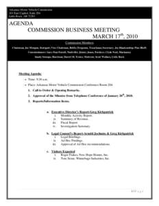 Microsoft Word - Meeting Agenda March 2010.doc