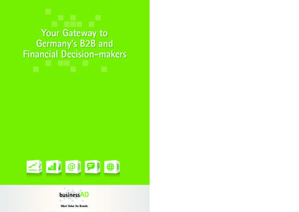 Your Gateway to Germany’s B2B and Financial Decision-makers