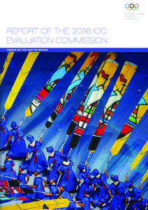 REPORT OF THE 2016 IOC EVALUATION COMMISSION GAMES OF THE XXXI OLYMPIAD