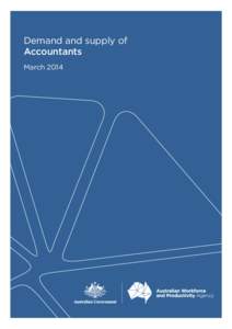 Demand and supply of Accountants March 2014 Demand and supply of Accountants