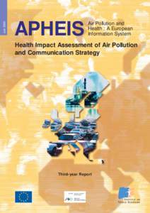 JuinAPHEIS Air Pollution and Health : A European