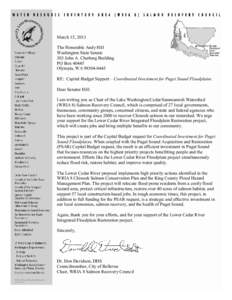 Salmon / Flood control / Oncorhynchus / Oily fish / Cedar River / Floodplain / Chinook salmon / Puget Sound / Puget Sound salmon / Fish / Water / Physical geography