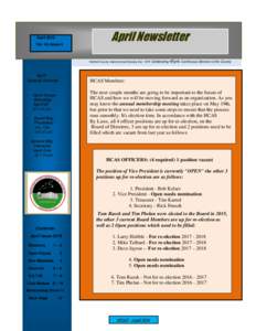 April Newsletter  April 2016 Vol. 43, Issue 4  Harford County Astronomical Society EstCelebrating