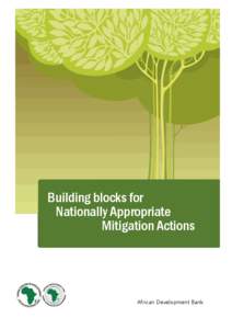 Building blocks for Nationally Appropriate Mitigation Actions African Development Bank Group