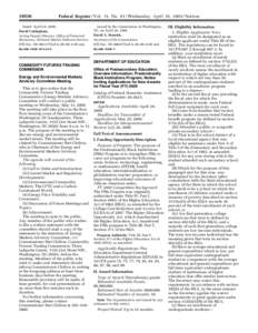 Office of Postsecondary Education; Overview Information; Predominantly Black Institutions Program; Notice Inviting Applications for New Awards for Fiscal Year (FY) 2009, CFDA Number 84.382A [OPE] (PDF)