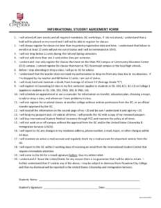 Microsoft Word - ISC Student agreement form.doc