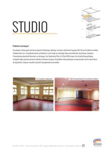 STUDIO  Saal (Galerie) Obergeschoss  II