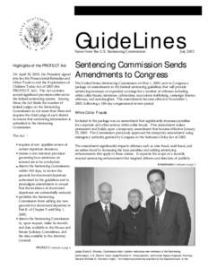 Guidelines Newsletter - July 2003