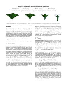 Classical mechanics / Mathematical optimization / Computational physics / Collision detection / Inelastic collision / Collision / Momentum / Elastic collision / Lagrange multiplier / Physics / Introductory physics / Mechanics