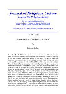 ___________________________________________________________________________  Journal of Religious Culture