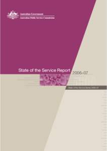 State of the Service Report  2006–07 State the Service