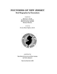 New Netherland / Philip Carteret / East Jersey / West Jersey / Bergen /  New Netherland / Cape May / Geography of New Jersey / New Jersey / Dominion of New England