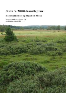 Skitse til handleplan: N18: Rold Skov, Lindenborg Ås og Madum Sø