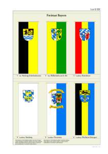 Tafel II/XIX  Freistaat Bayern Neuburg-Schrobenhausen