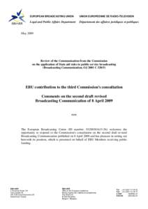 Microsoft Word - C DAJ[removed]Anx EBU comments on 2nd Broadcasting Communication.doc