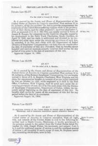 72 S T A T . ]  PRIVATE LAW[removed]AUG. 14, 1958 A109