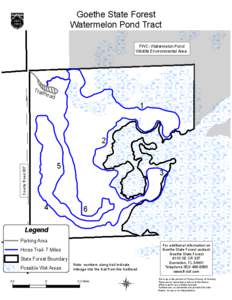 Goethe State Forest Watermelon Pond Tract FWC- Watermelon Pond Wildlife Environmental Area  Tra