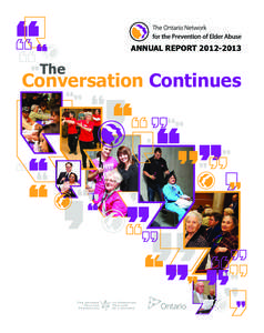 ANNUAL REPORT[removed]The Conversation Continues