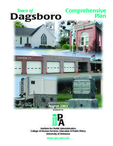 Town of Dagsboro Comprehensive Plan, adopted August 2003