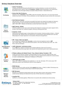 Entinux Solutions Overview  2