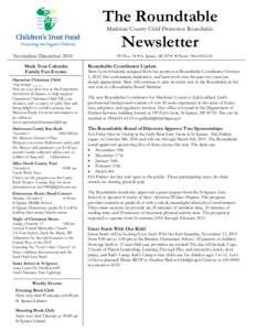 Mackinac County Newsletter Nov 2010