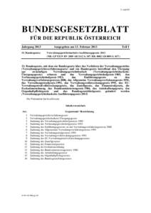 1 von 64  BUNDESGESETZBLATT FÜR DIE REPUBLIK ÖSTERREICH JahrgangBundesgesetz: