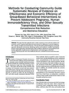 HIV/AIDS / Adolescence / Sex education / Fertility / Epidemiology / Teenage pregnancy / Adolescent sexuality / Abstinence-only sex education / Targeting / Human sexuality / Health / Human behavior