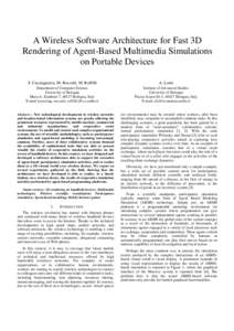 Computing / Modeling and simulation / Virtual reality / Artificial intelligence / Visual effects / Multi-agent systems / Simulation / NetLogo / Agent-based model / 3D computer graphics / Augmented reality / Virtual world