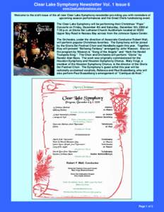 Microsoft Word - Clear Lake Symphony Newsletter Vol1_Issue6 r0.doc