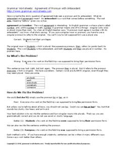 English grammar / Pronouns / Singular they / Gender-neutral pronoun / Antecedent / Thou / Indefinite pronoun / Personal pronoun / Generic antecedent / Linguistics / Syntax / Grammatical number