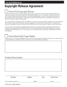 U.S. Fish and Wildlife Service Form[removed]