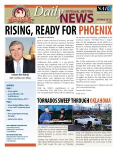 SPRINGSATURDAY 3.28 RISING, READY FOR PHOENIX Welcome to Phoenix!