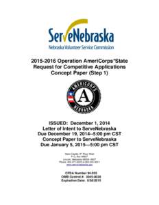 National Civilian Community Corps / Americorps Education Award / History of the United States / Government / Public administration / CaliforniaVolunteers / AmeriCorps / Government of the United States / Corporation for National and Community Service