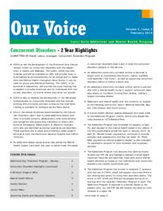 Our Voice - February 2014