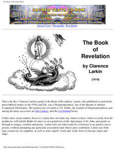 Larkin - The Book of Revelation Index