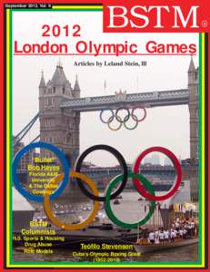 September 2012, Vol. 9  BSTM 2012 London Olympic Games