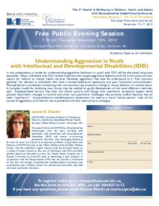 Free Public Evening Session.indd