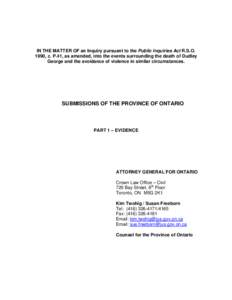 Ipperwash Provincial Park / Ipperwash Crisis / Kettle Point 44 /  Ontario / Provinces and territories of Canada / Geography of Canada / Kettle / Stony Point / Sam George / Ontario / Camp Ipperwash / Lambton County